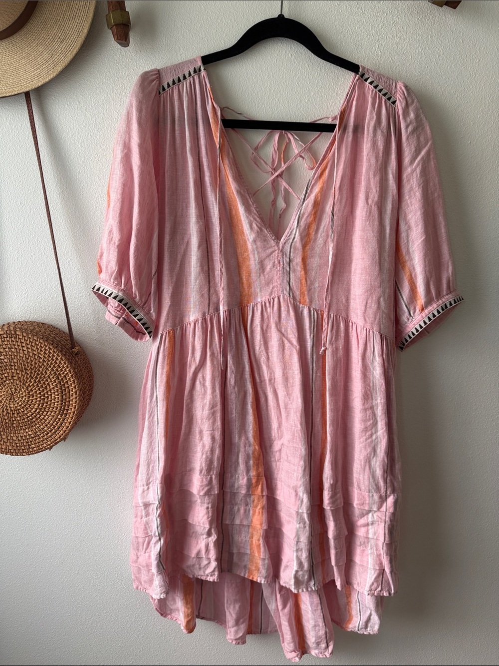 Lem Lem x H&M linen coverup.